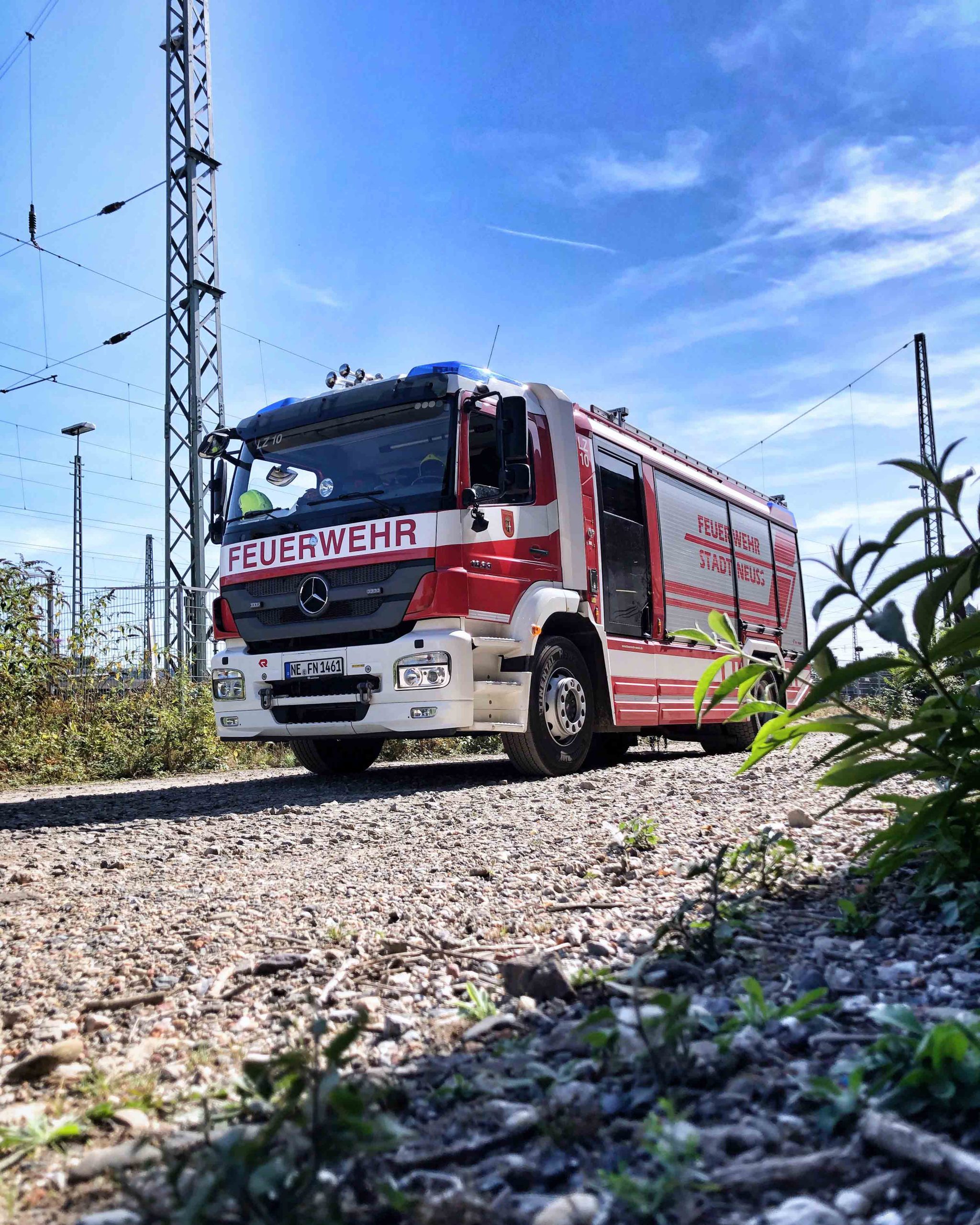 Hilfeleistungslöschfahrzeug der Feuerwehr Neuss